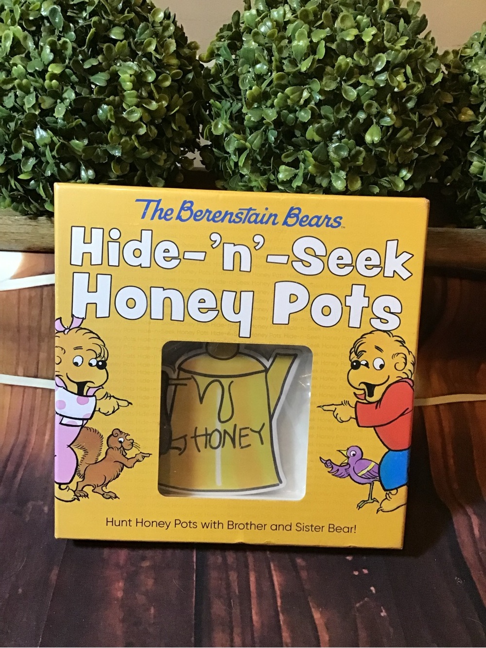 The berenstain bears hide n seek honey pots game -brand new